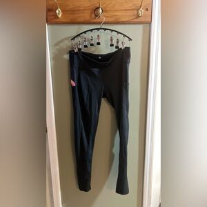 Feed Me Fight Me leggings, donut pocket